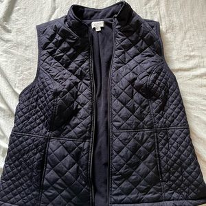 Thin puffer vest